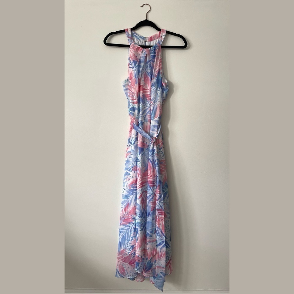 Nicole Miller Women’s Halter Neck Maxi Dress